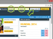 Faz login na Betfair