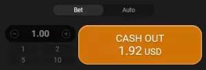 Cash out no Aviator
