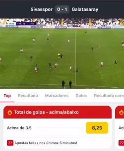 Apostas ao vivo Betclic