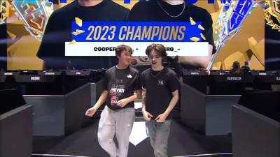 Os campeões mundiais de FNCS Fortnite em 2023