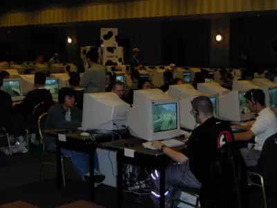 Torneio de esports de CS no ano 2000