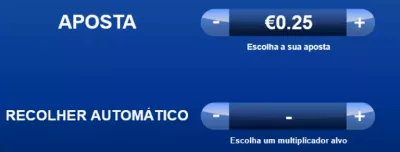 Opção de cashout automático nos crash Placard