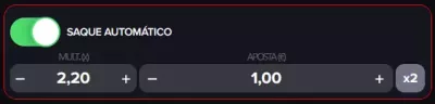 Opção de cashout automático nos jogos crash do Casino Portugal