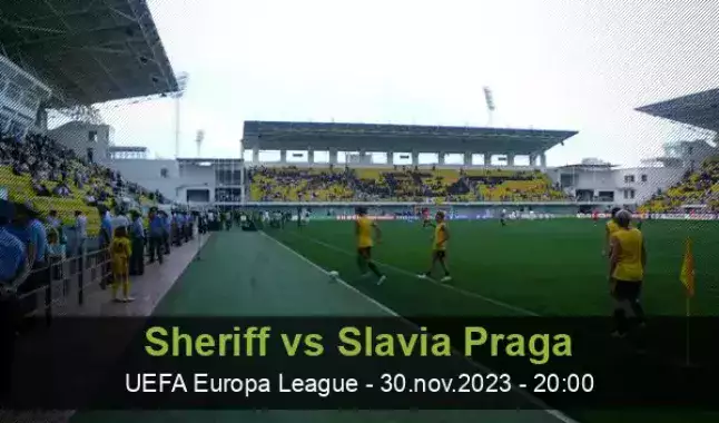 Prognóstico Slavia Praga Sheriff Tiraspol - Liga Europa - 05/10/23