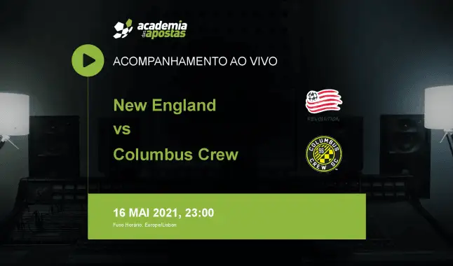 New England Columbus Crew livestream | MLS | 16 maio 2021