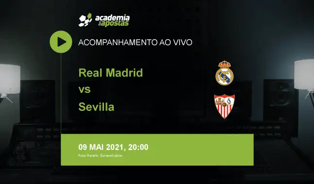 Real Madrid Sevilla livestream | Primera División | 09 maio 2021