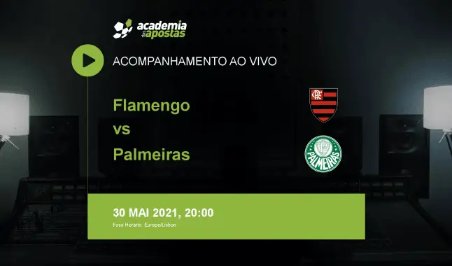 Flamengo Palmeiras livestream | Serie A | 30 maio 2021