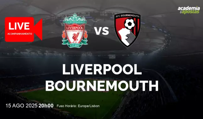 Liverpool Bournemouth livestream | Premier League | 15 agosto 2025