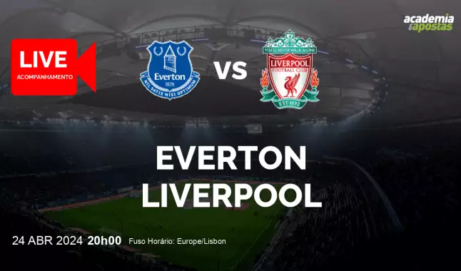 Everton Liverpool livestream | Premier League | 24 abril 2024