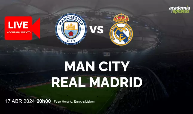 Man City Real Madrid livestream | UEFA Champions League | 17 abril 2024