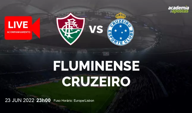 Fluminense Cruzeiro livestream | Copa do Brasil | 23 junho 2022