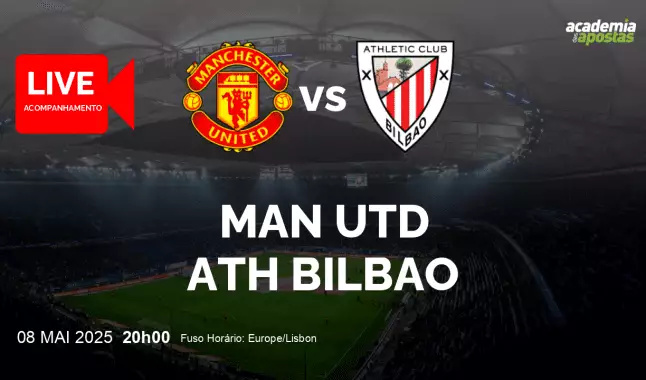 Man Utd Ath Bilbao livestream | UEFA Europa League | 08 maio 2025