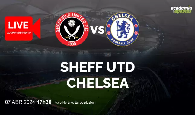Sheff Utd Chelsea livestream | Premier League | 07 abril 2024