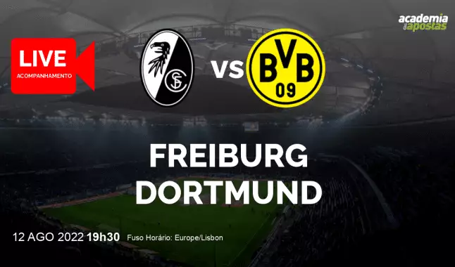 Freiburg Dortmund livestream | Bundesliga | 12 agosto 2022