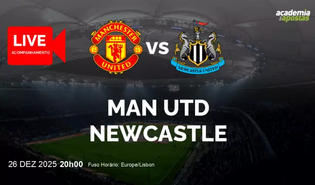 Man Utd Newcastle livestream | Premier League | 26 dezembro 2025